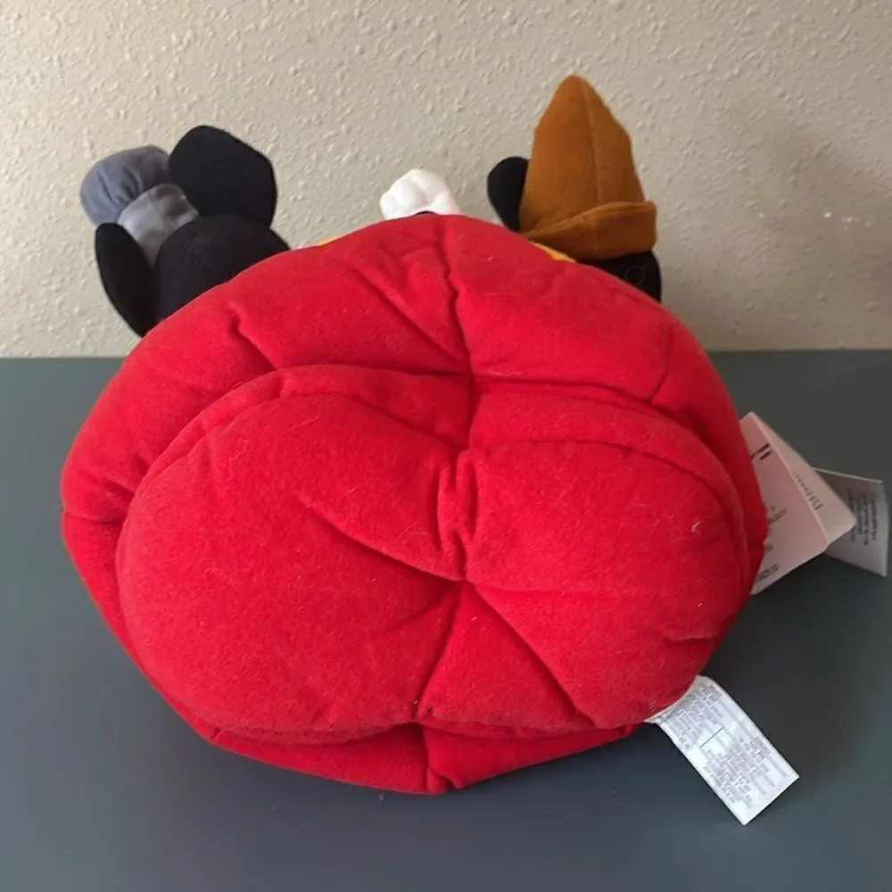 DISNEY Mickey Mouse 70 Happy Years Bean Bag Plush *NEW*